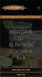 Mobile Screenshot of elpatronkc.com